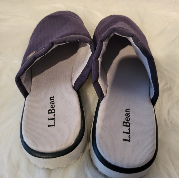 NWOT LL Bean Slip On Slippers Size 6 - Picture 4 of 5